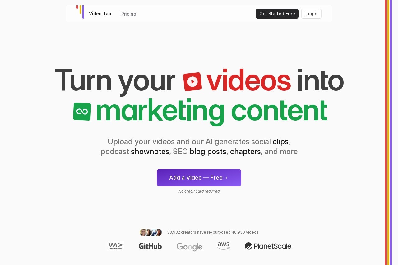 Video Tap