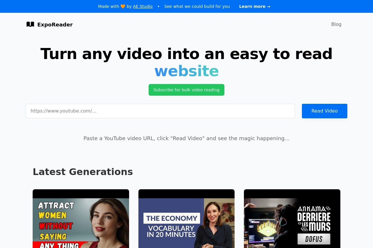 ExpoReader