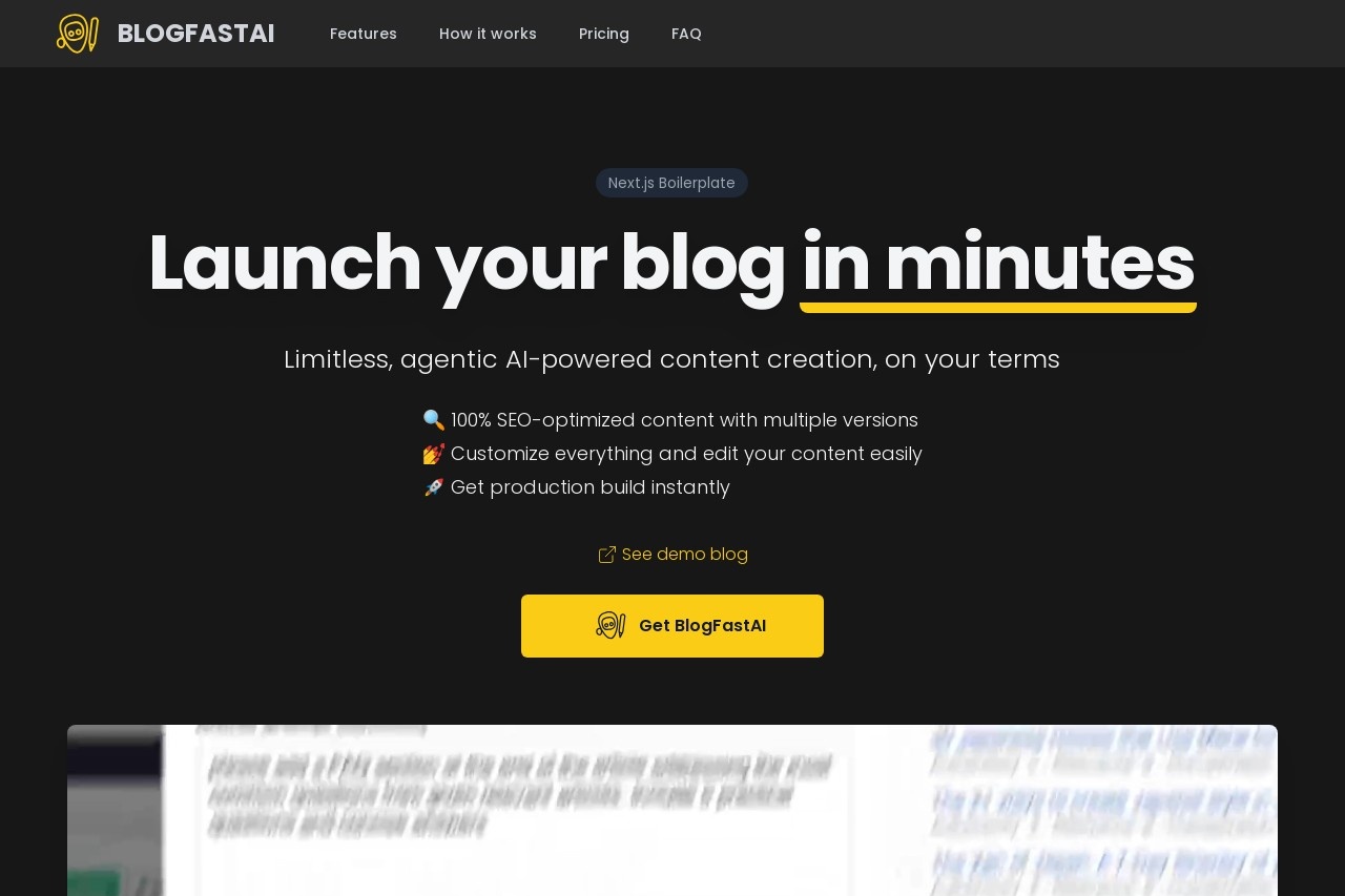AI blog writer