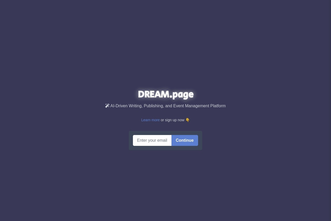 DREAM.page