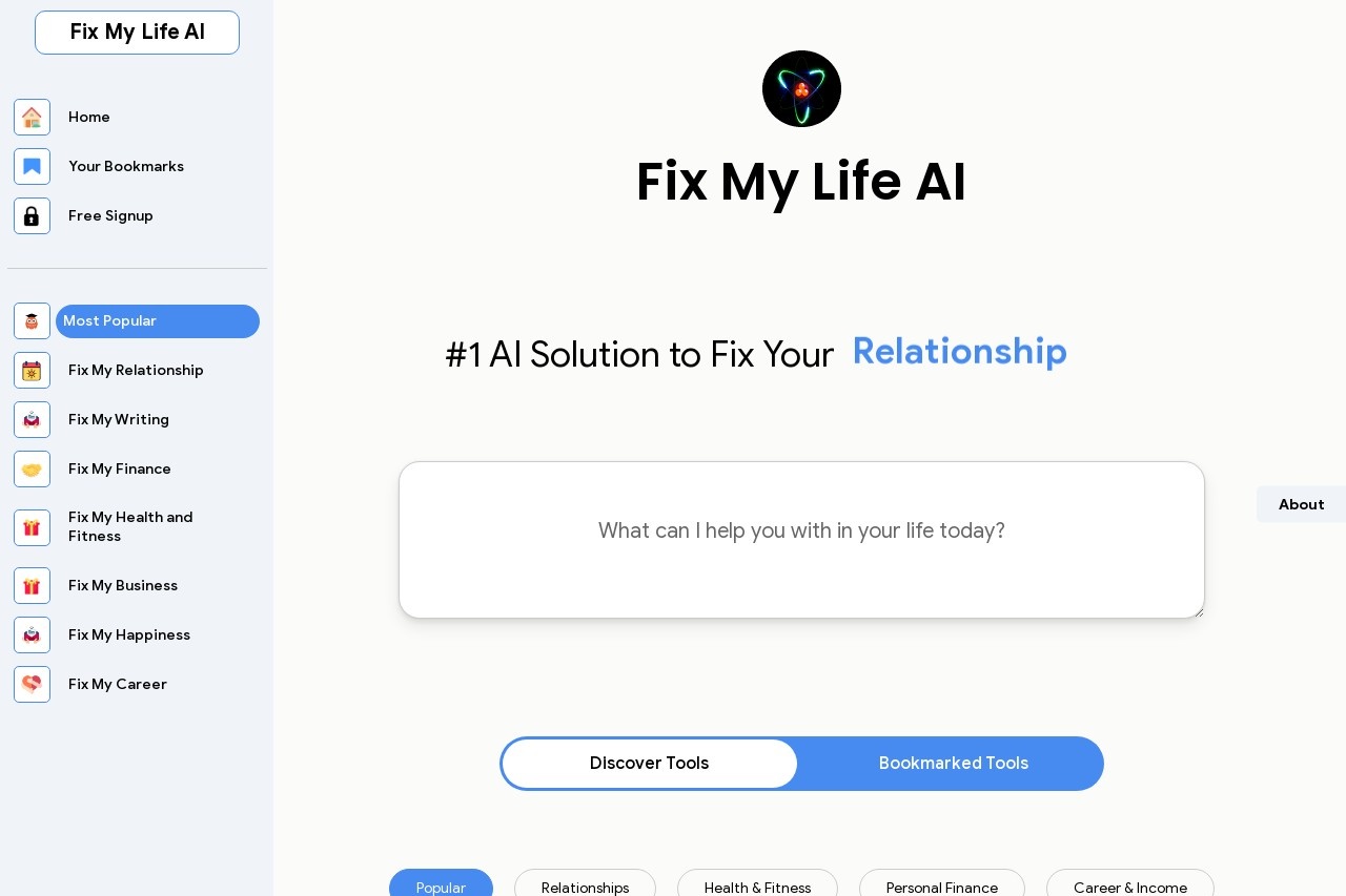 Fix My Life AI