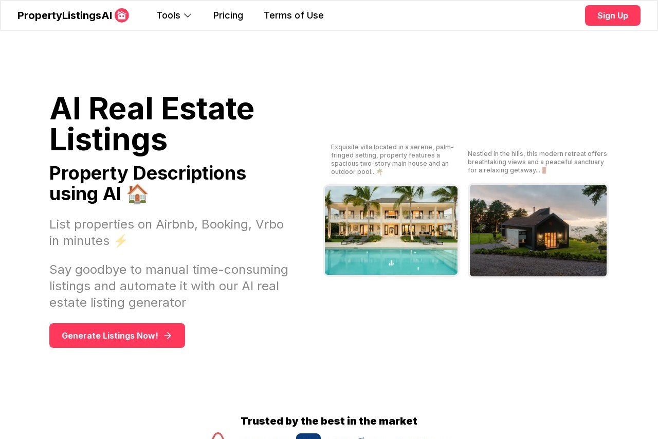 PropertyListingsAI