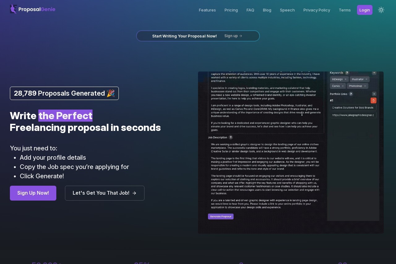 Proposal Genie