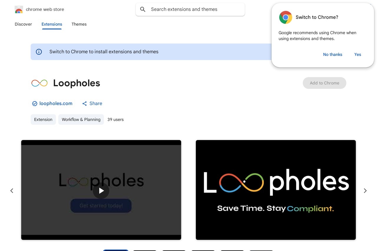 Loopholes
