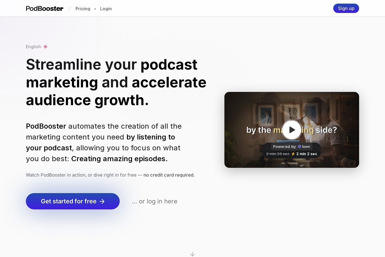 PodBooster