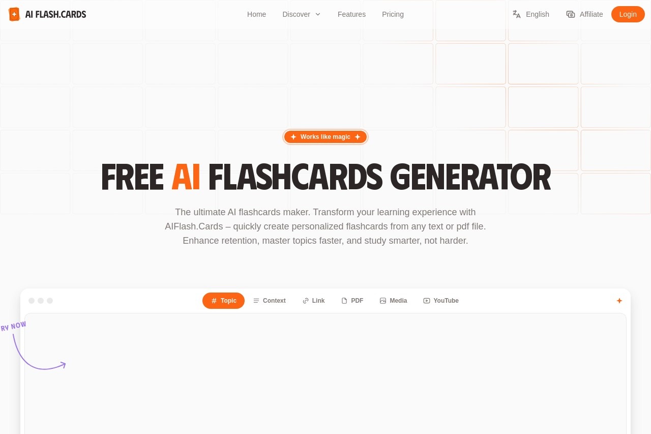 AI flashcards