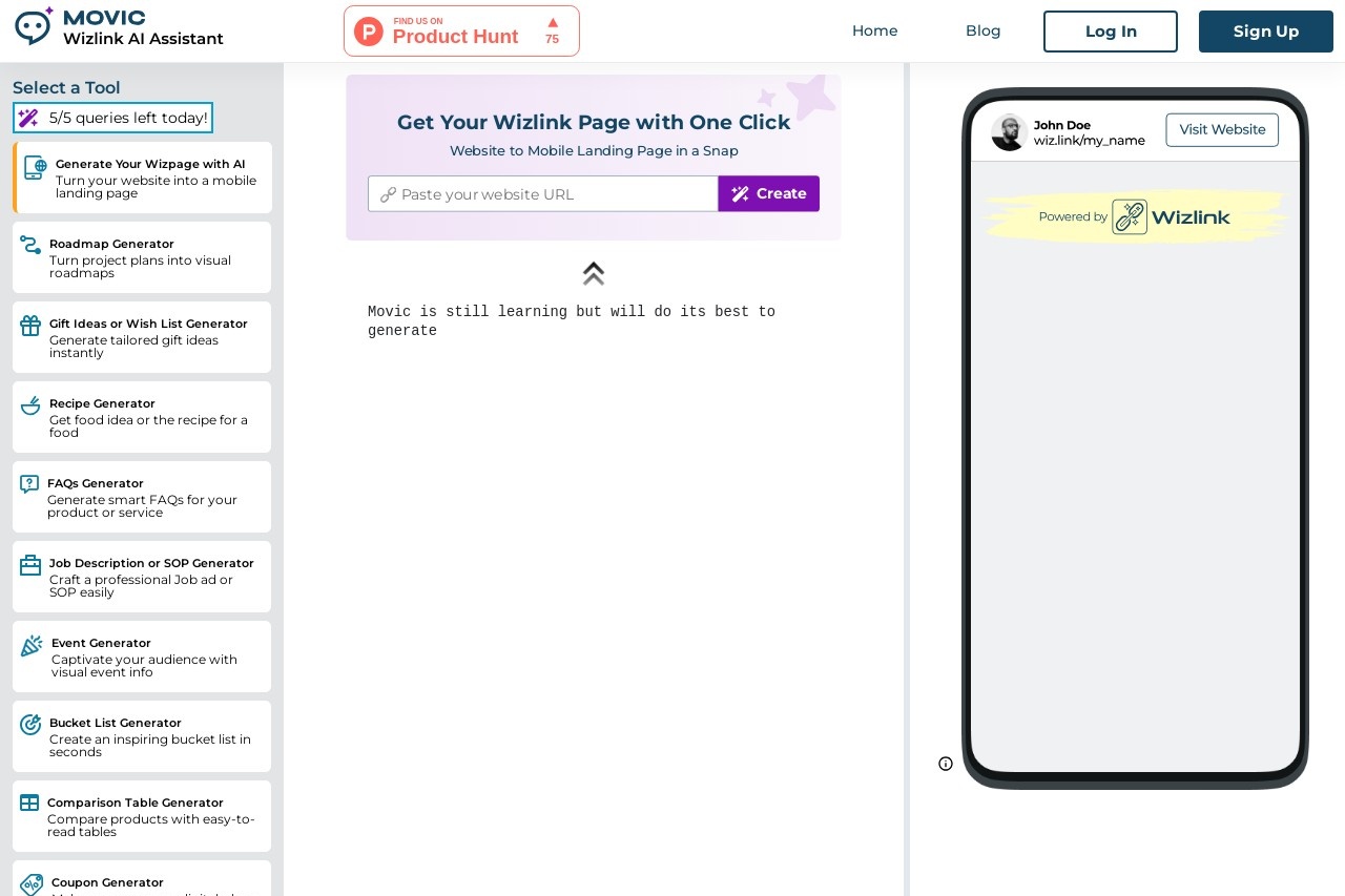 AI Landing Page Builder