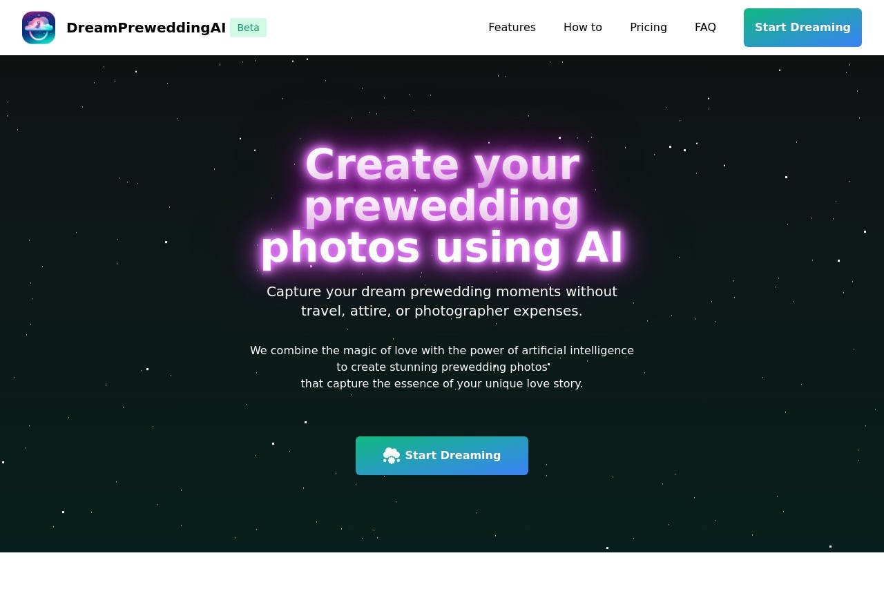 Dream Prewedding AI