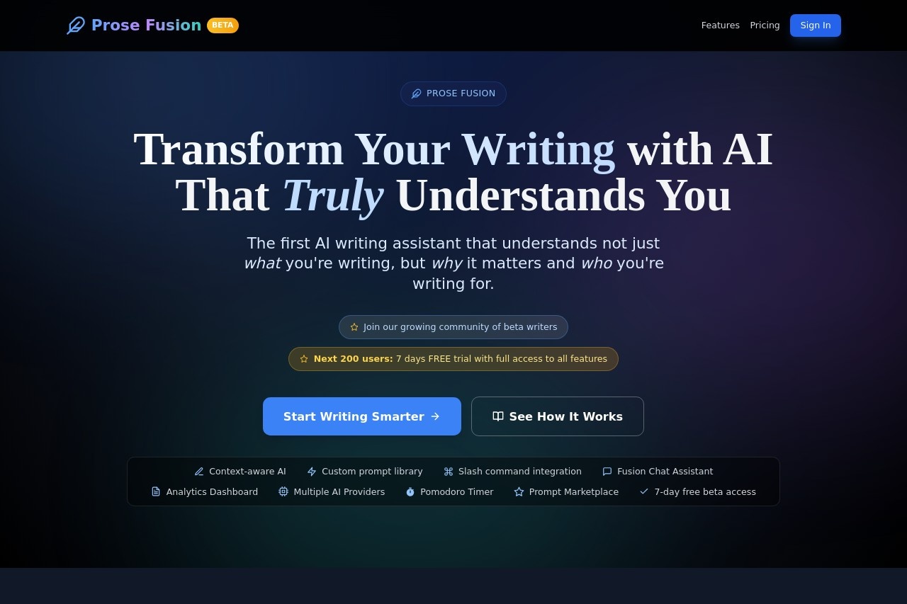 Prose Fusion