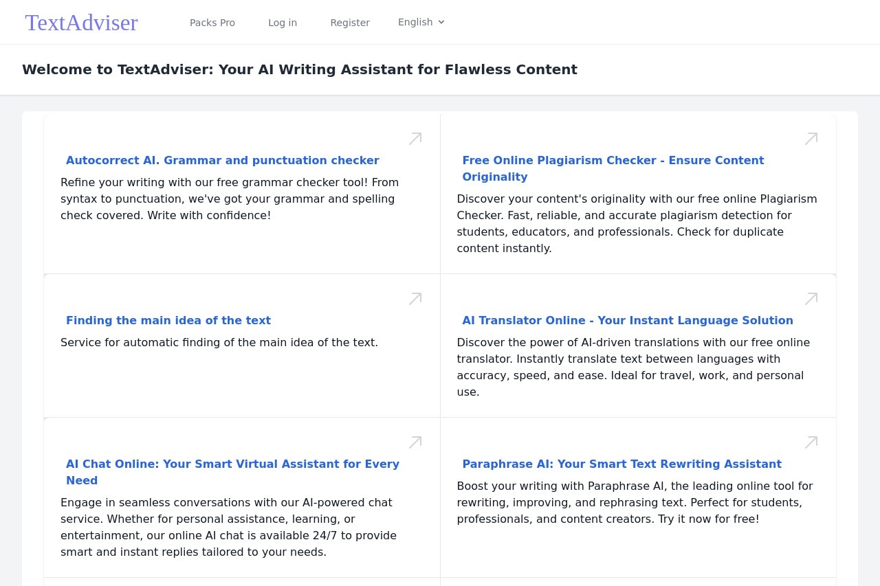 TextAdviser