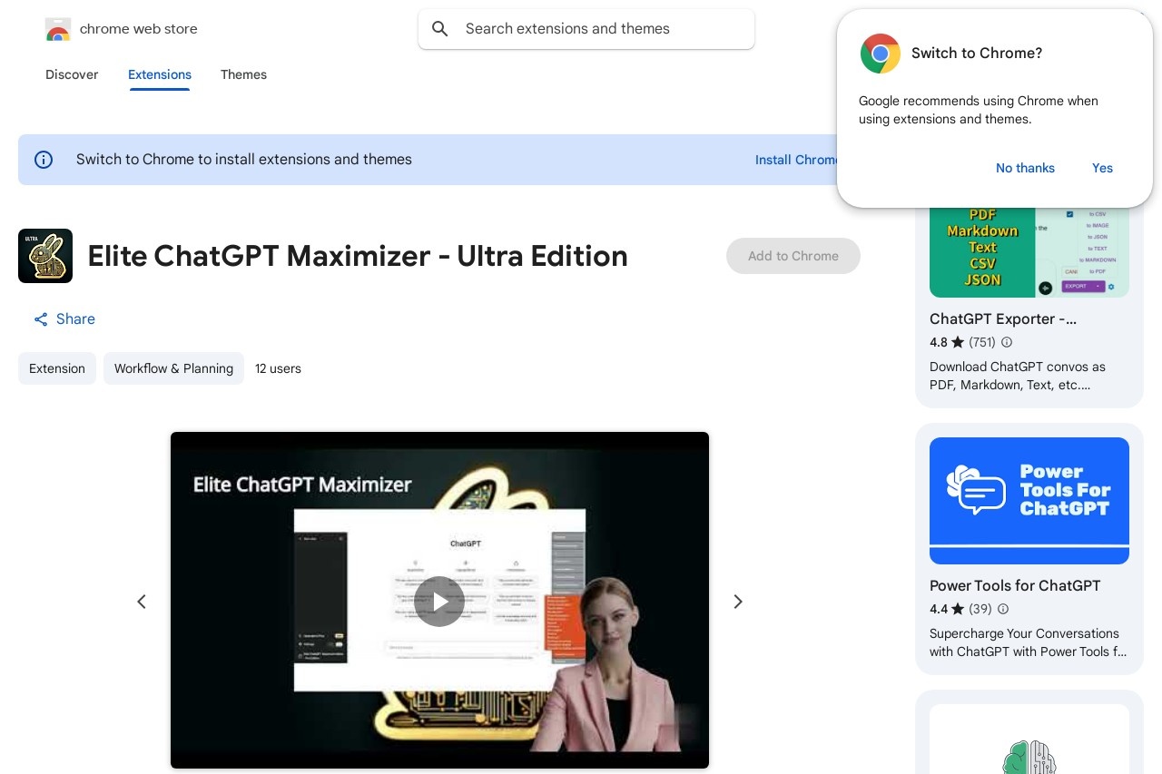 Elite ChatGPT Maximizer