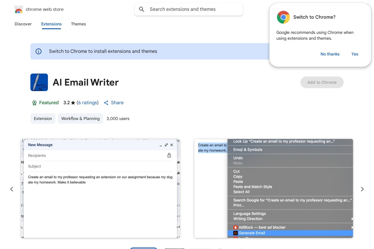 AI Email Writer