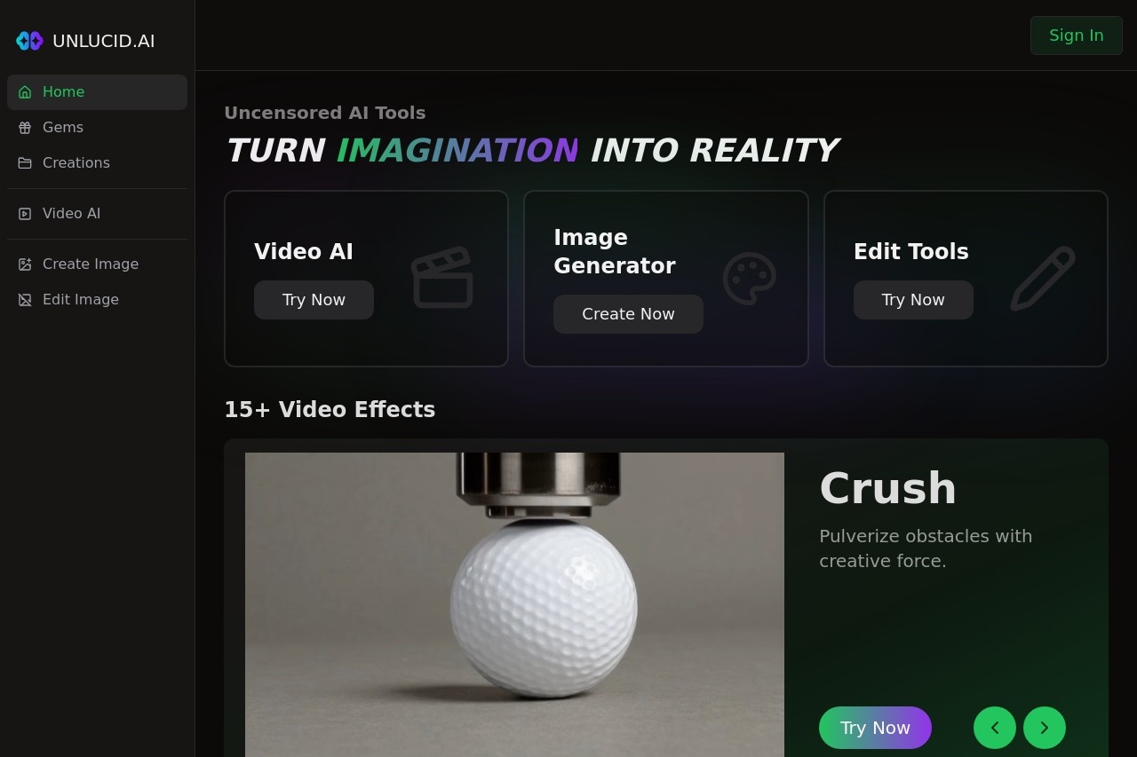 Unlucid AI