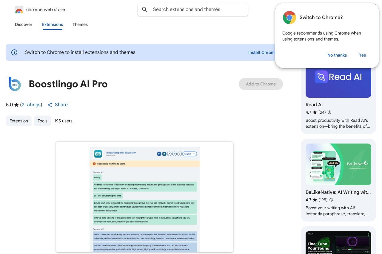 Boostlingo AI Pro