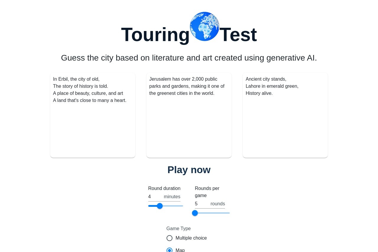 Touring Test