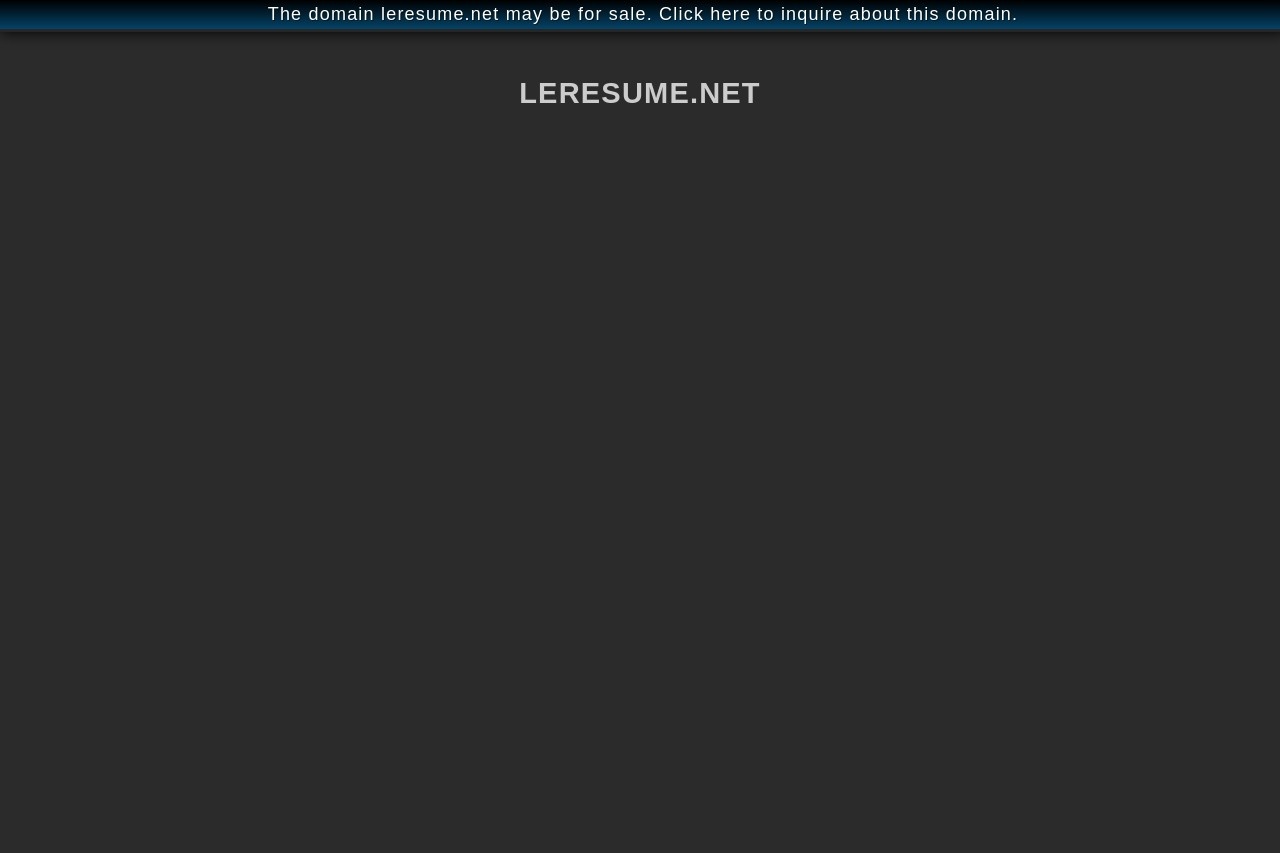 leresume