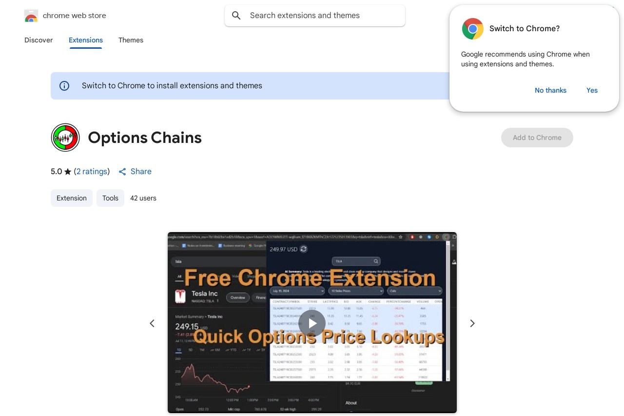 Options Chains