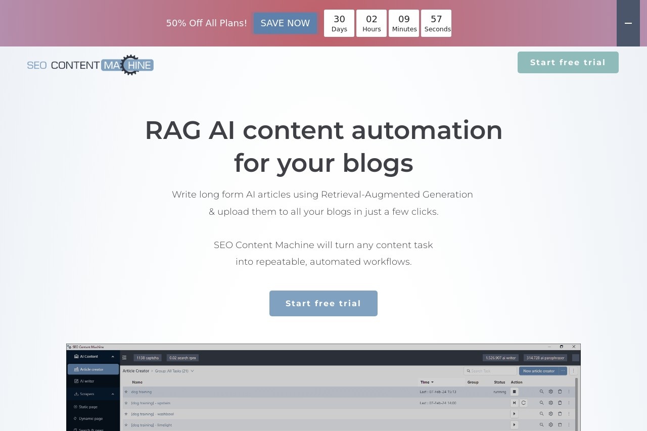 SEO Content Machine