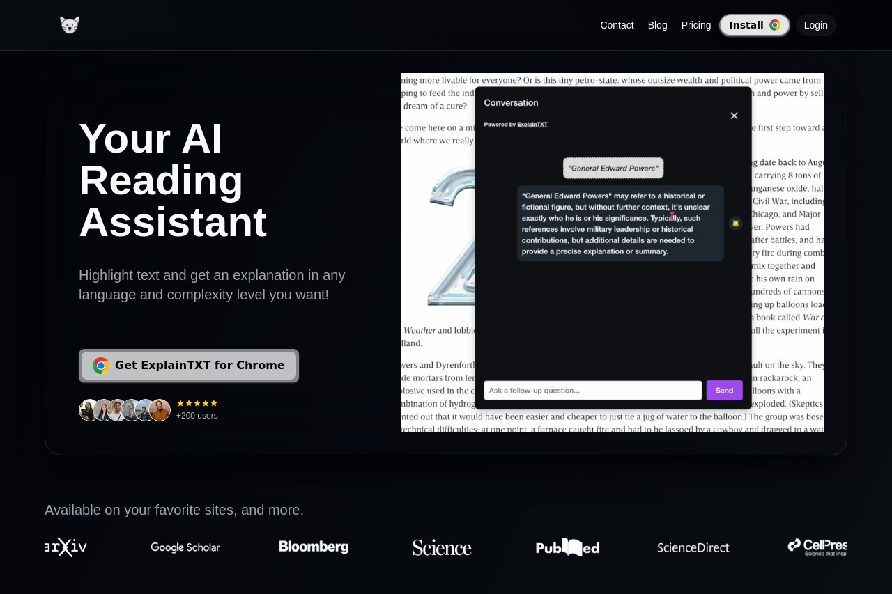 AI Reading Assistant