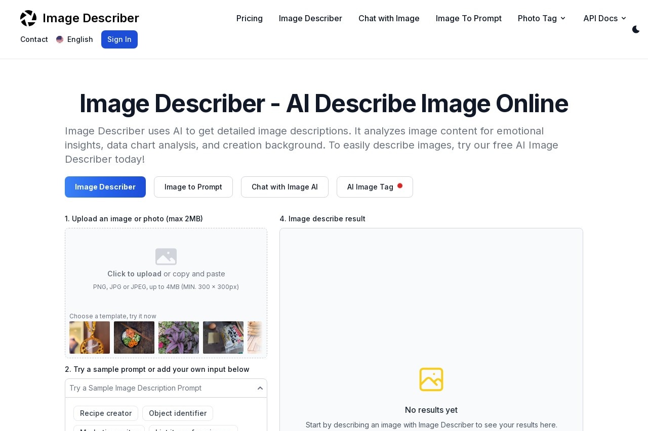 Image Describer