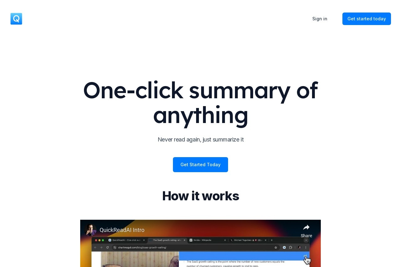 QuickReadAI