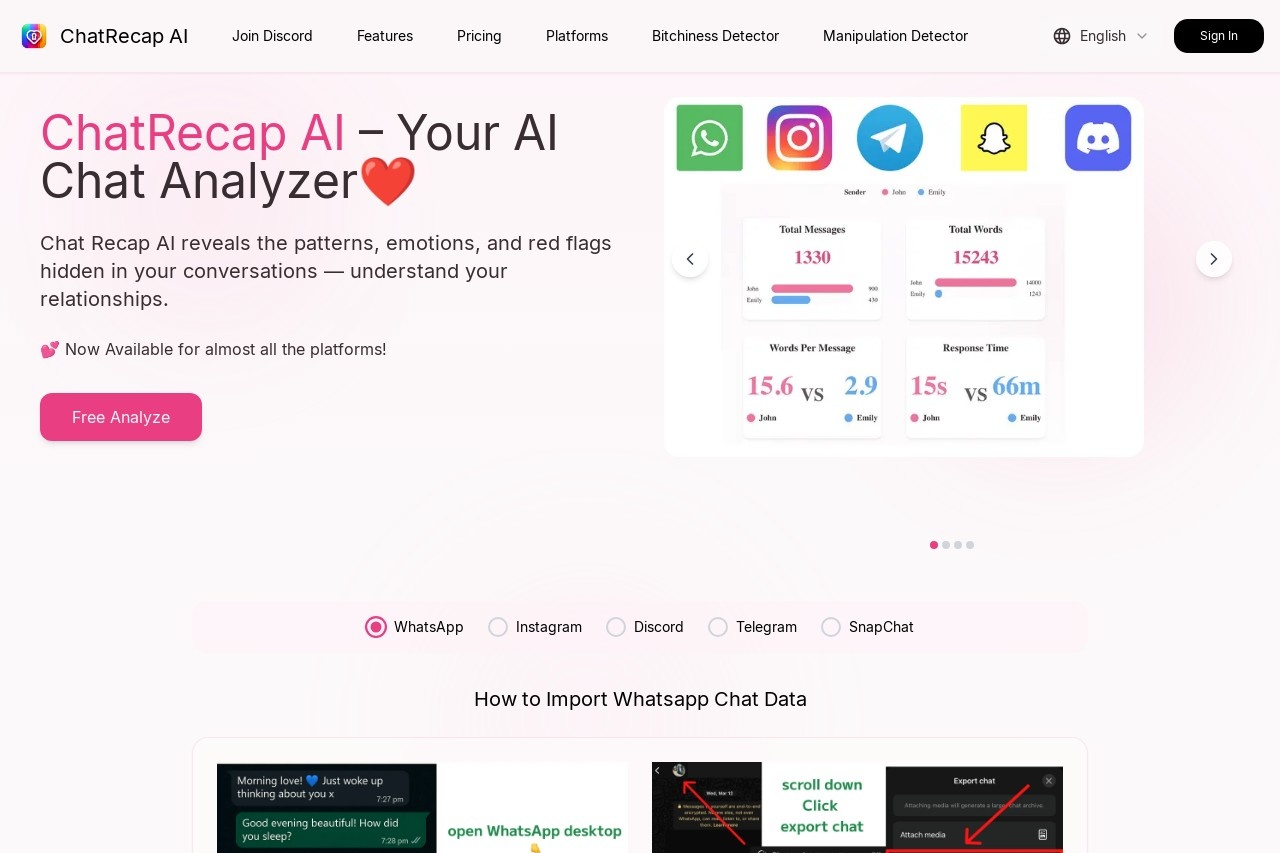 Chat Recap AI