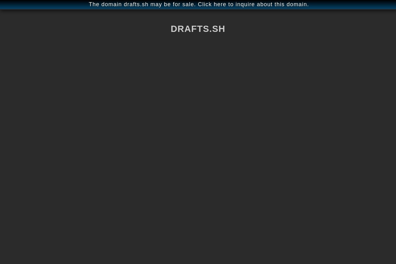 drafts