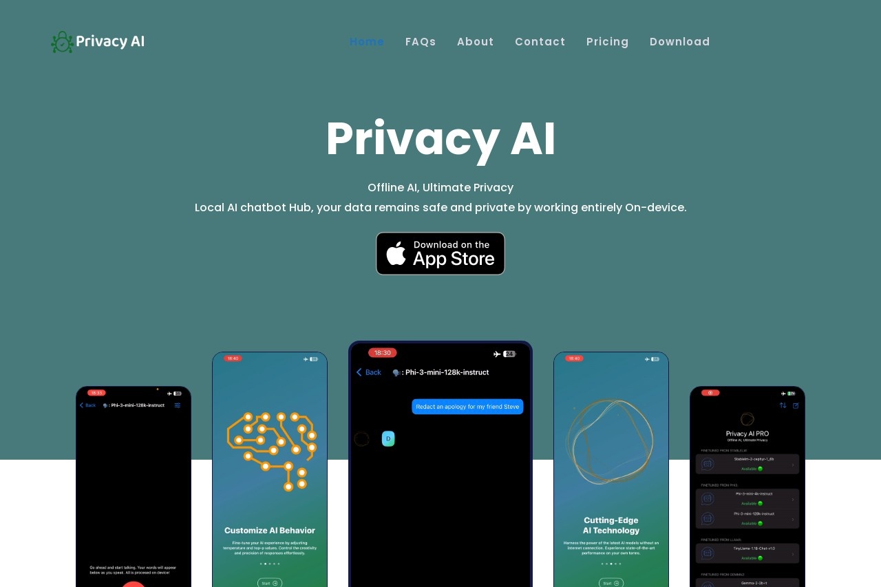 Privacy AI App