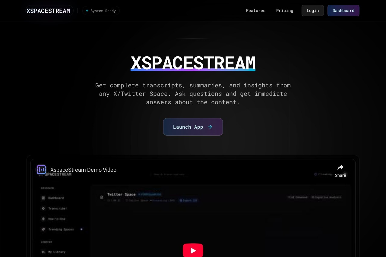 XSPACESTREAM