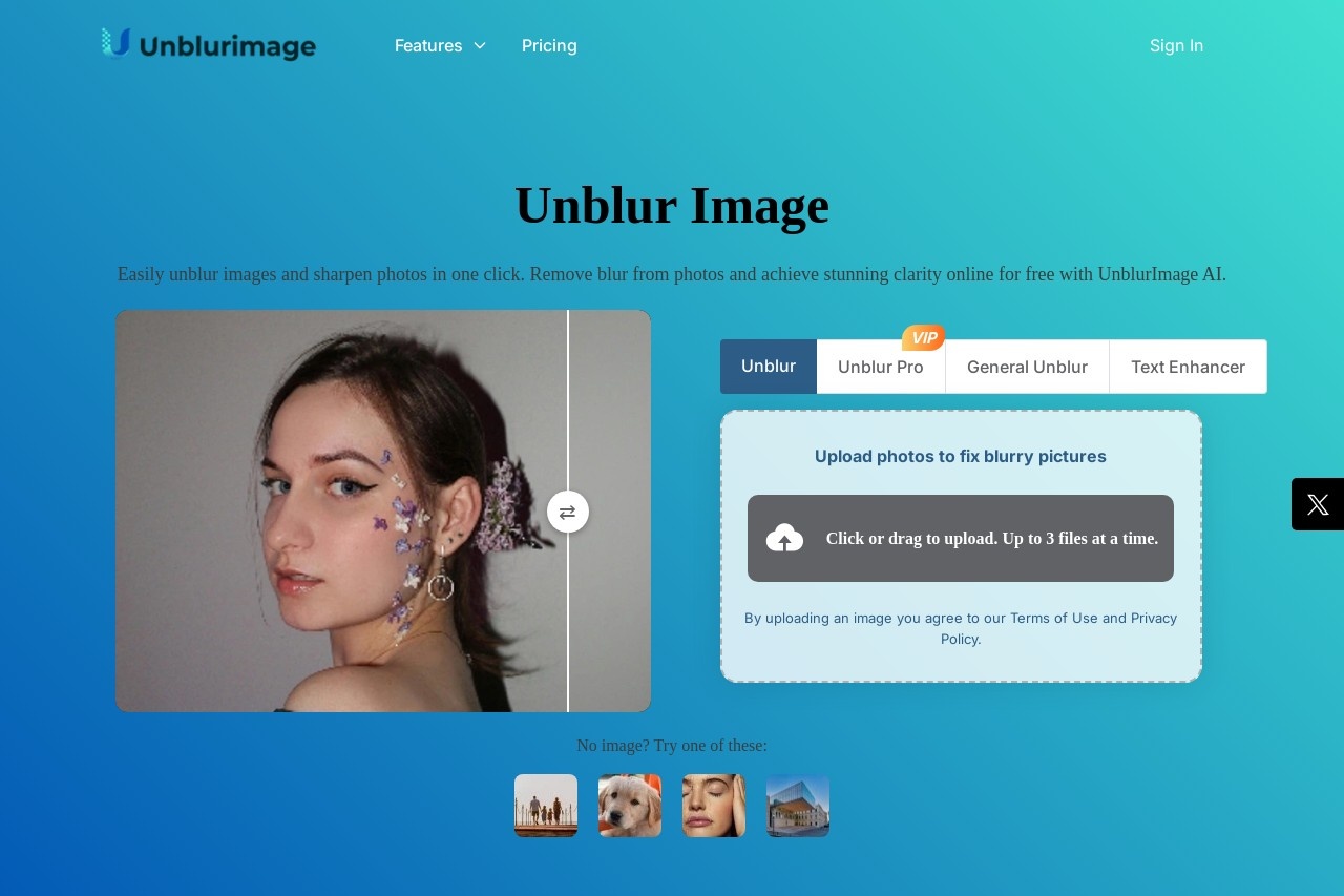 Unblur Image