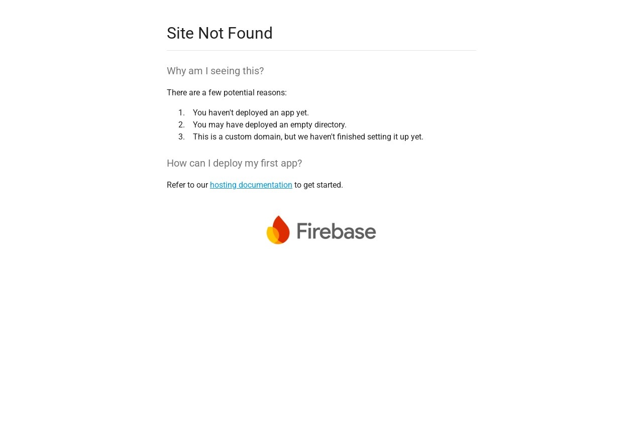 Site Not Found