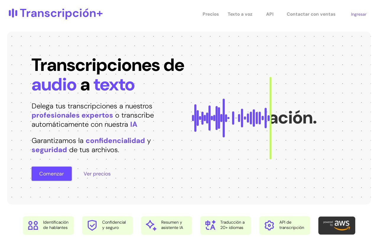 Transcripción+