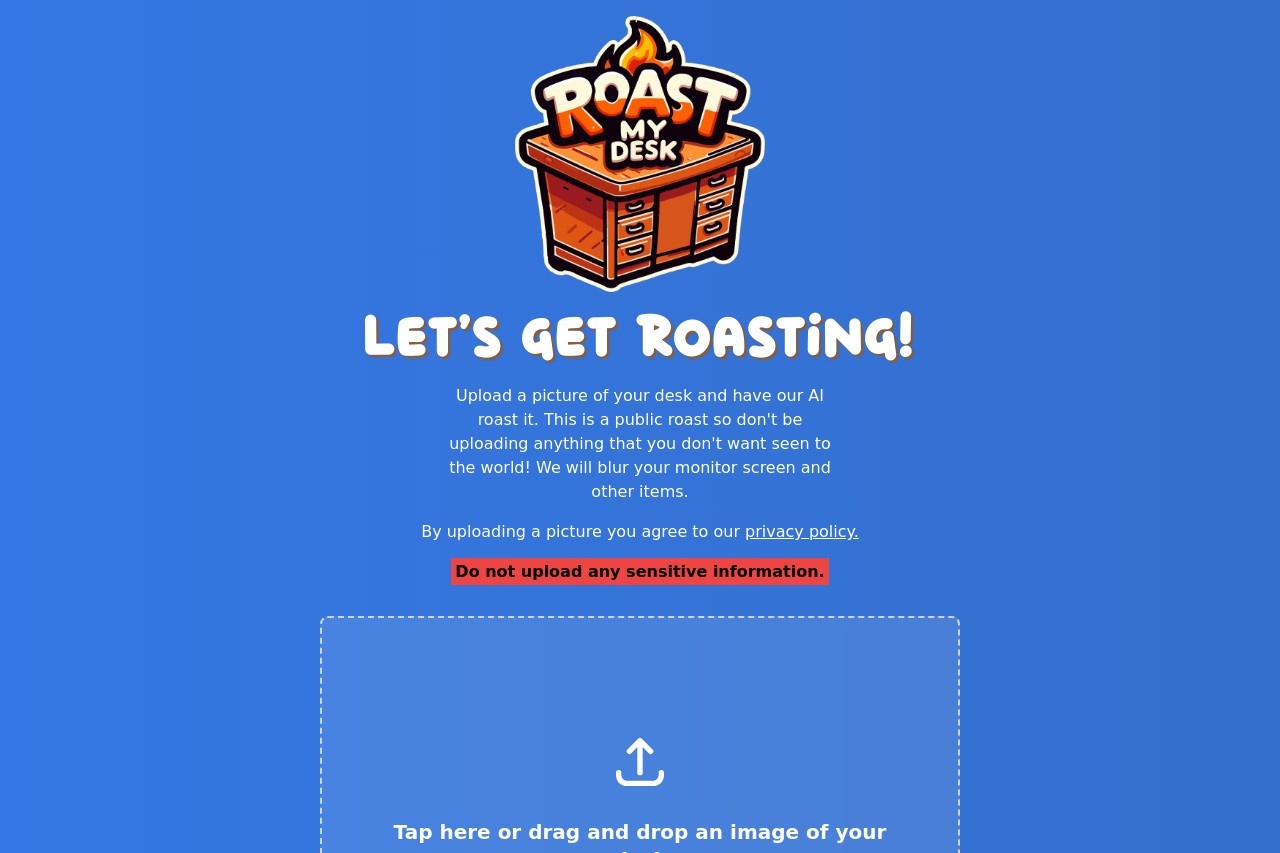 Roast Your Desk