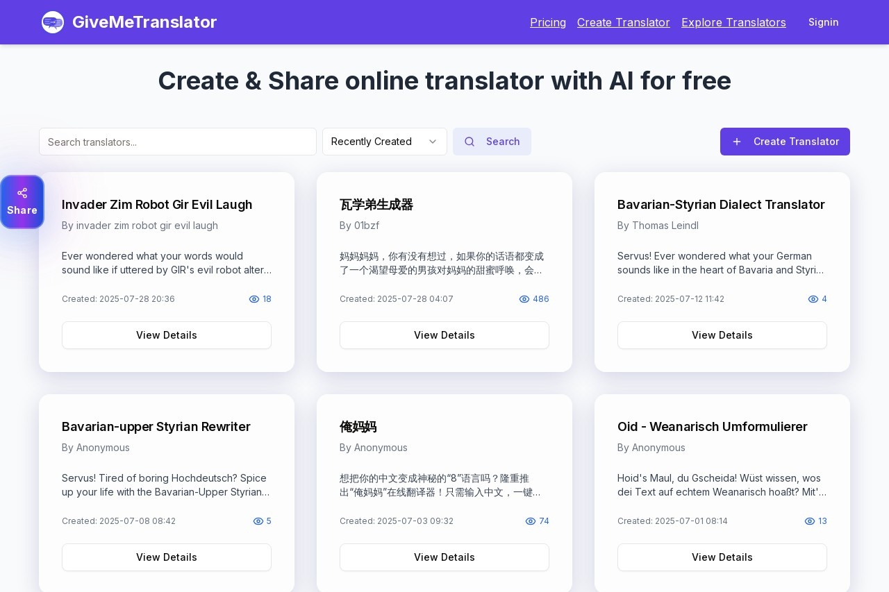 GiveMeTranslator