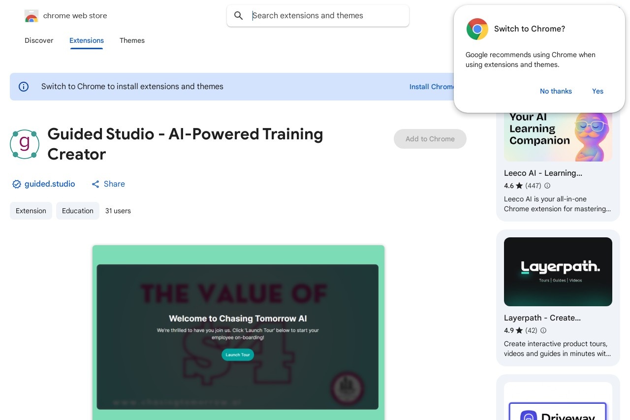 Guided Studio