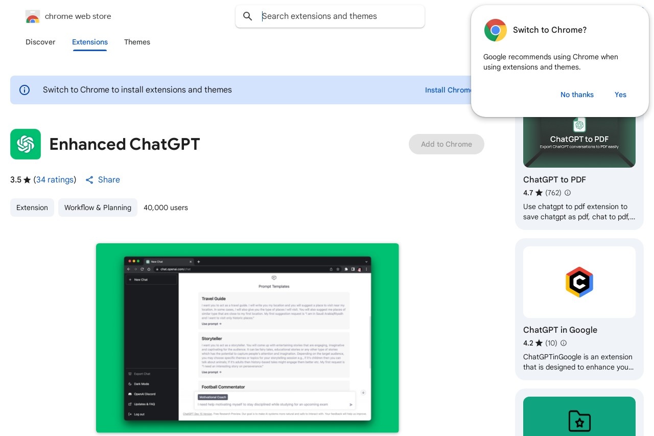 Enhanced ChatGPT