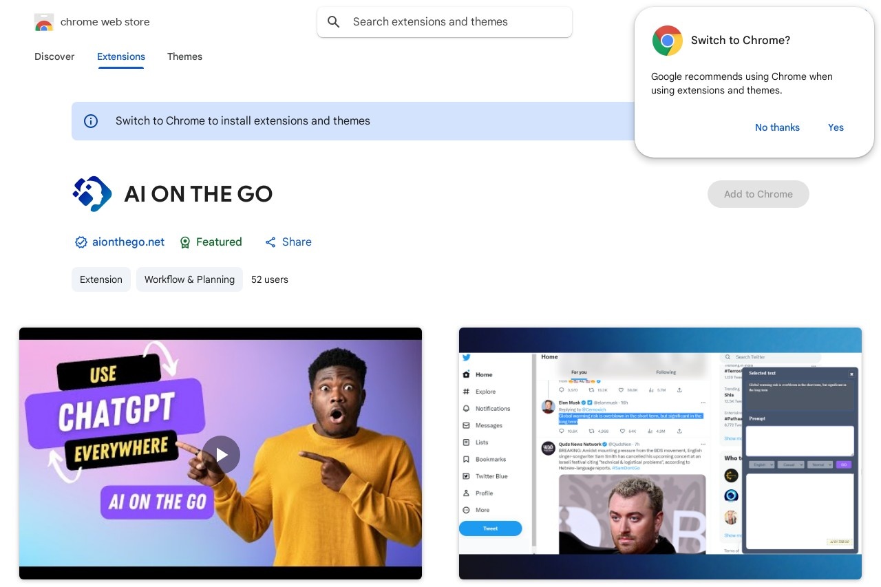 AI ON THE GO
