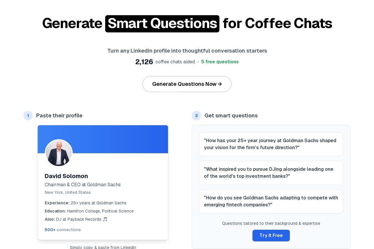 Coffee Chat AI