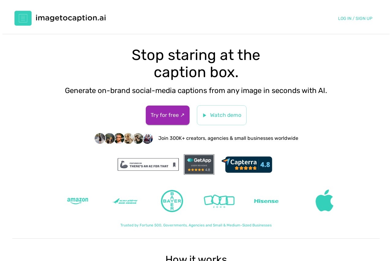 Automate your captions