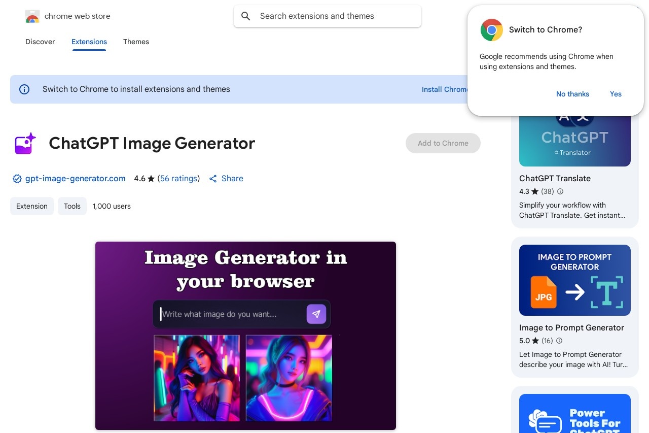ChatGPT Image Generator