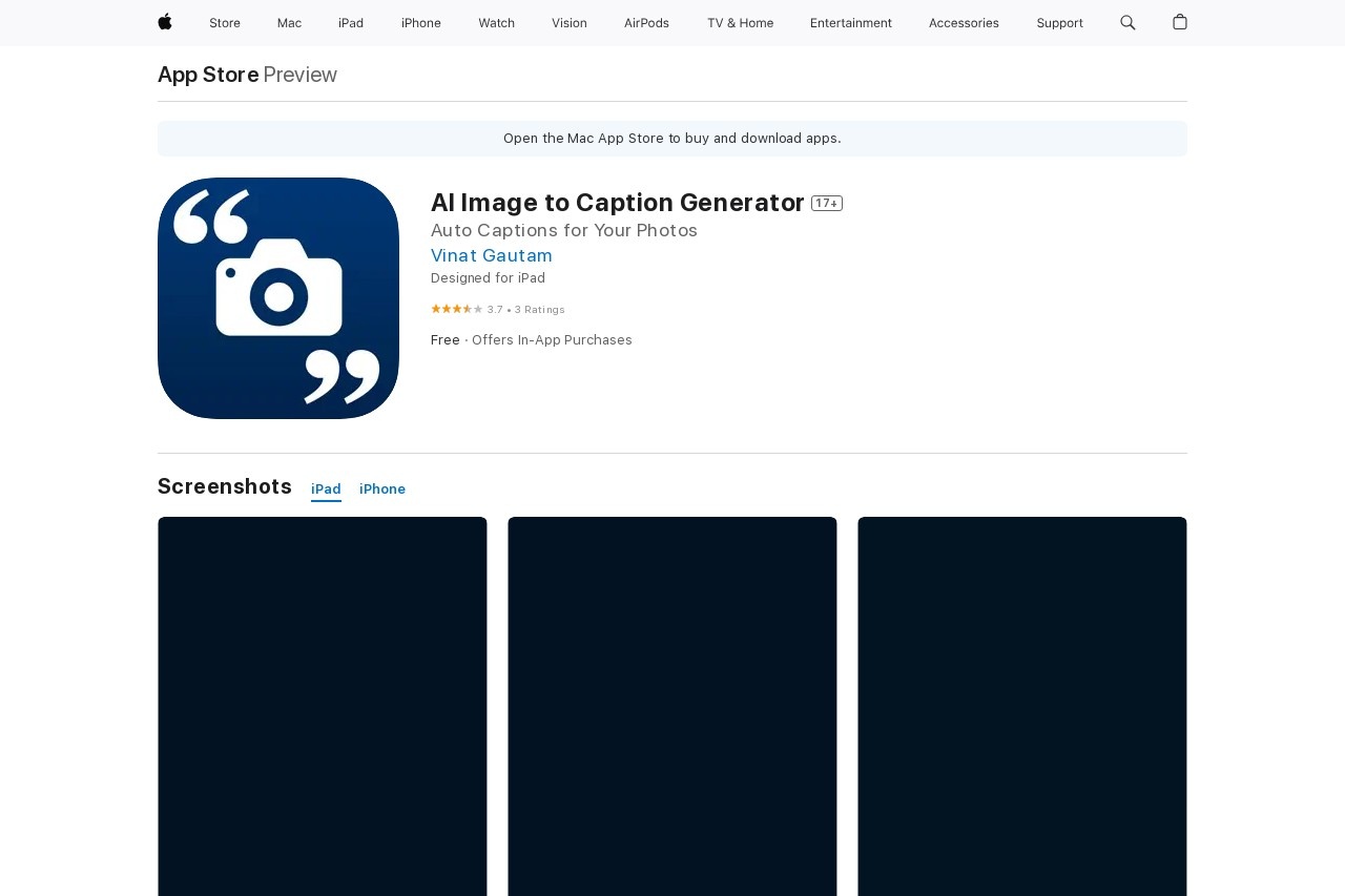 AI Image to Caption Generator