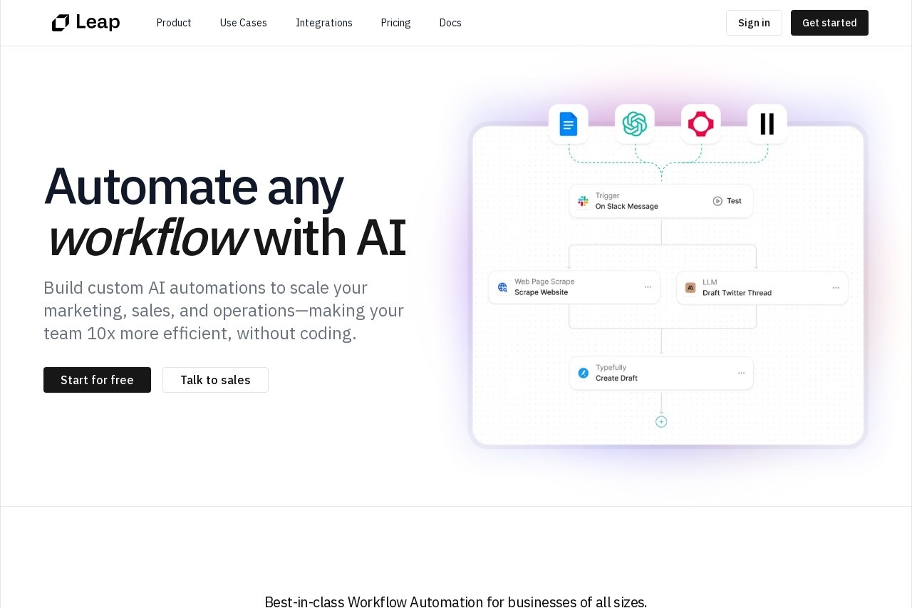 Leap AI