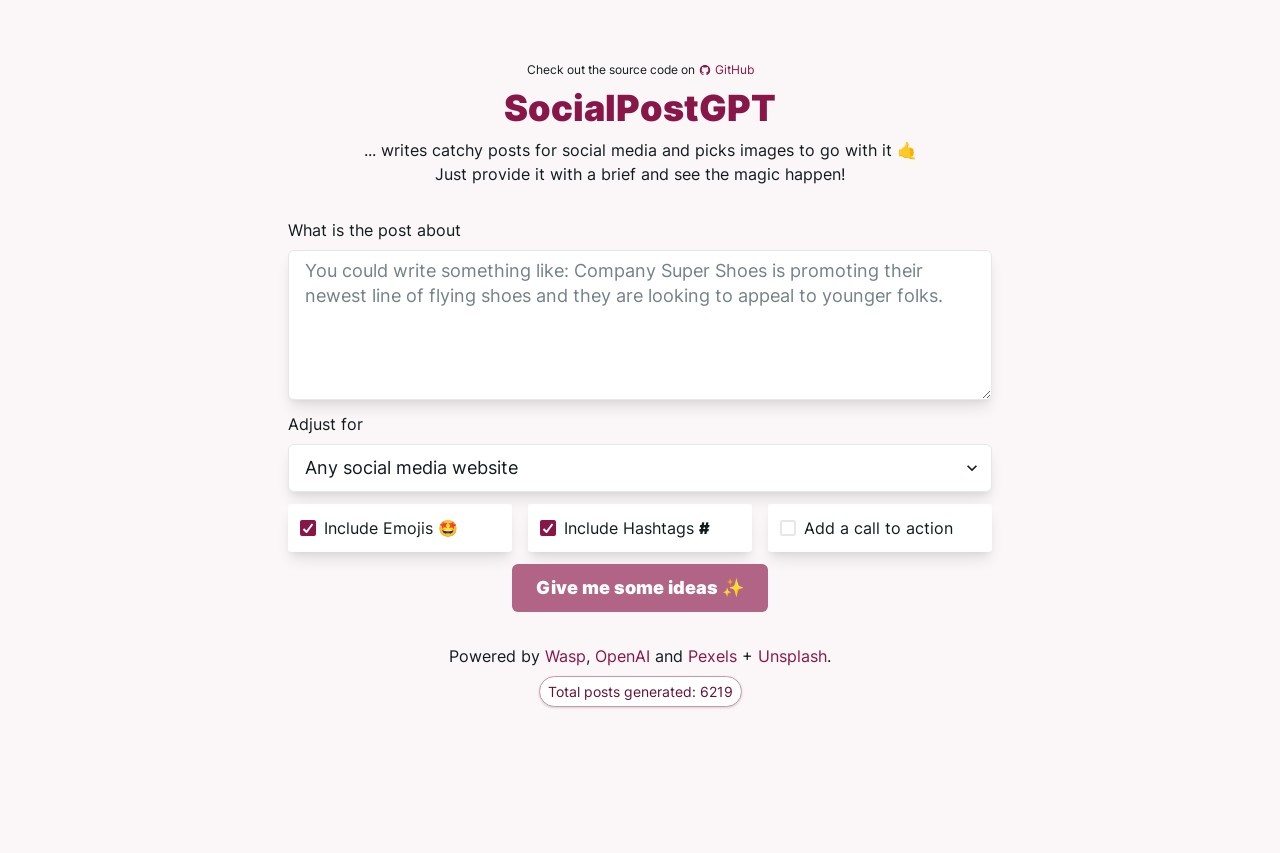 SocialPostGPT