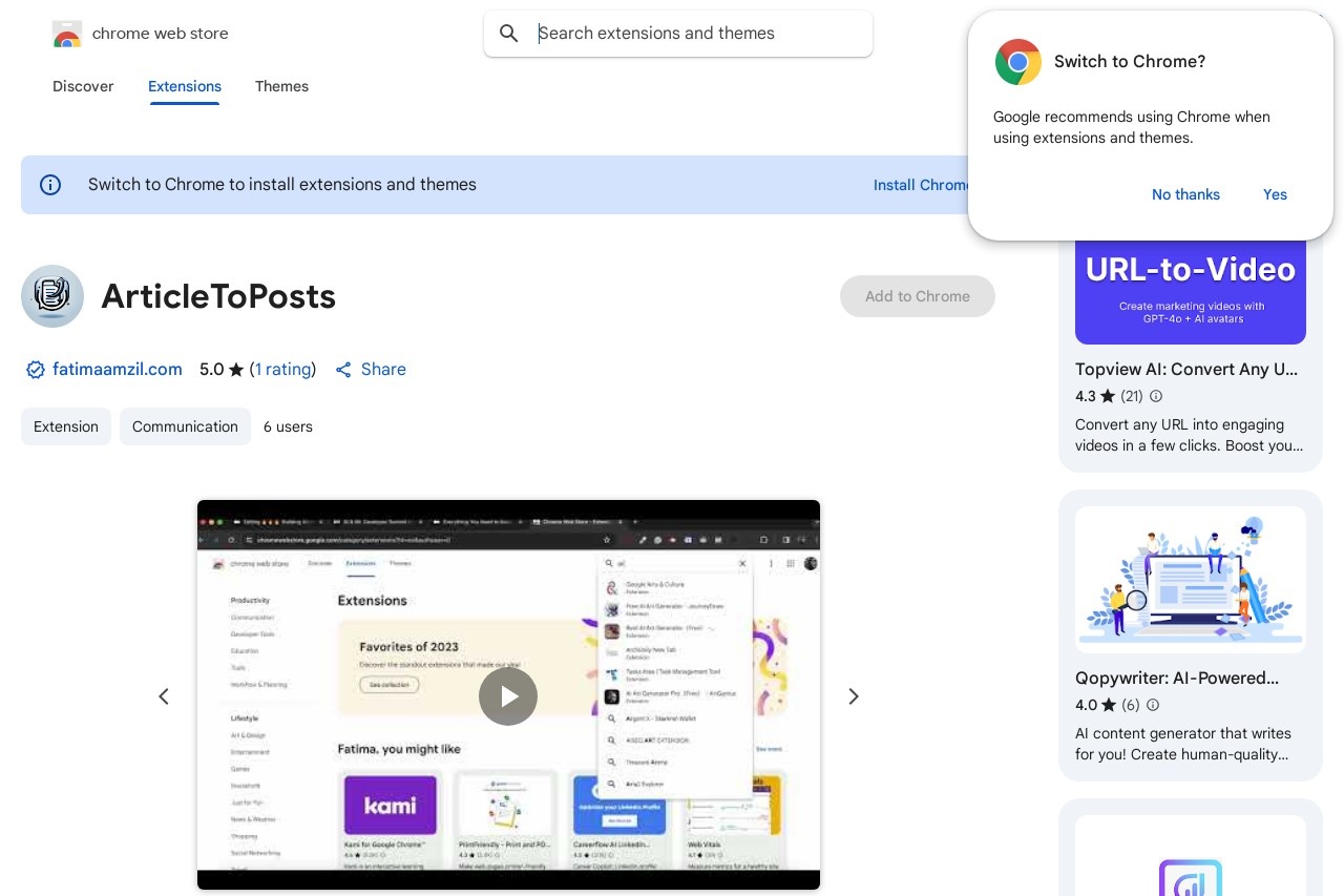 ArticleToPosts