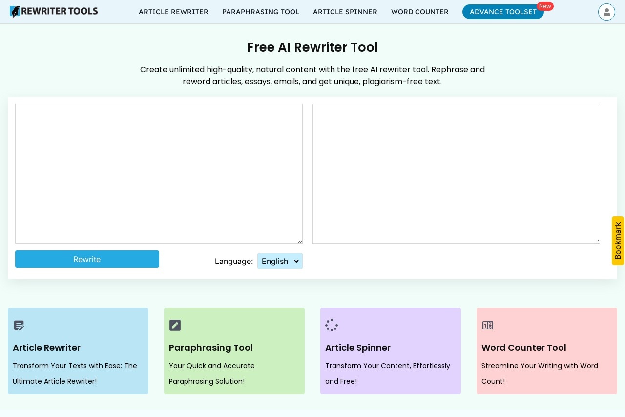 AI Rewriter Tool