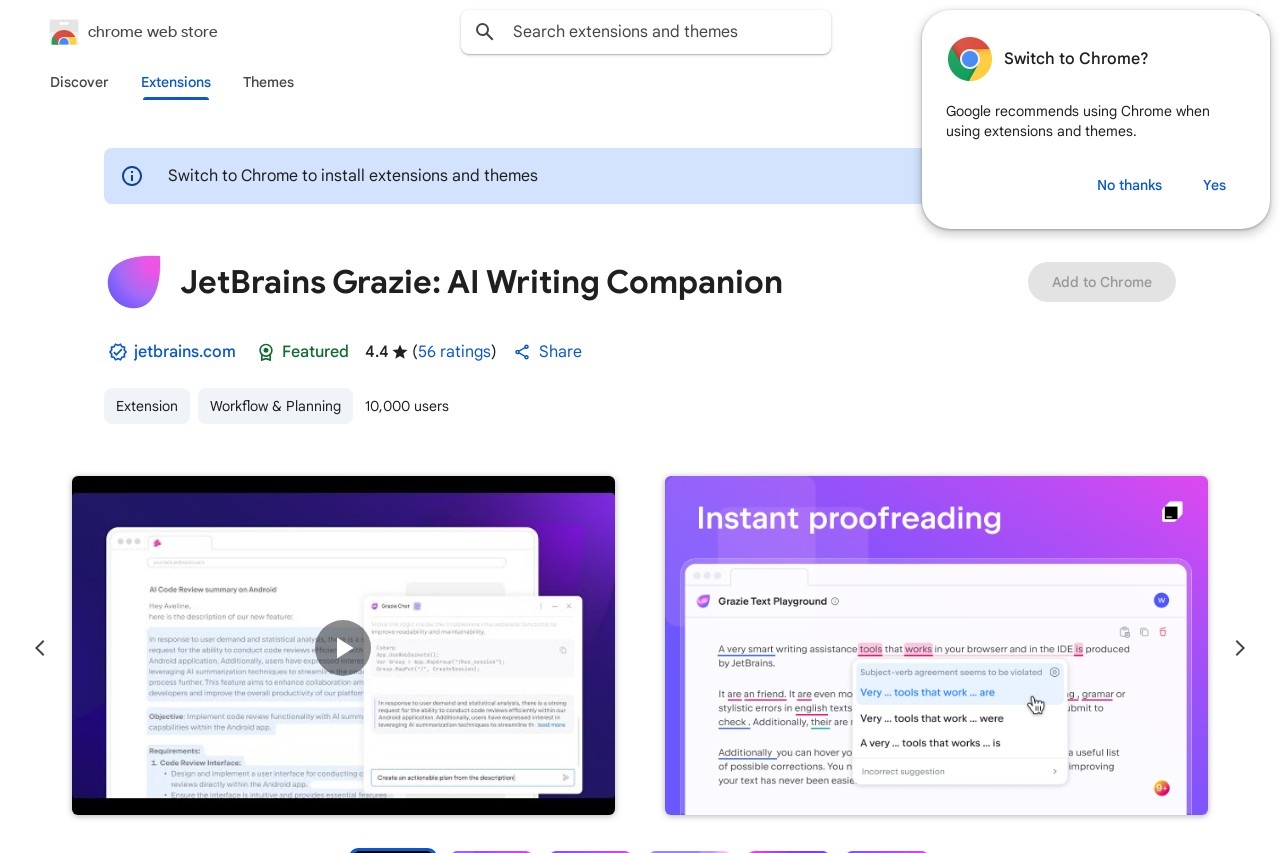 JetBrains Grazie
