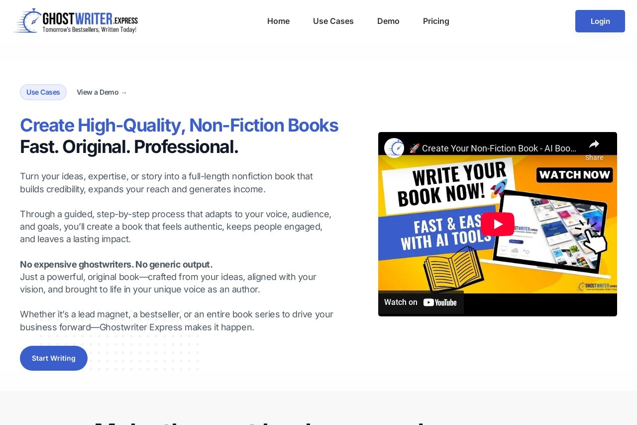 Ghostwriter Express