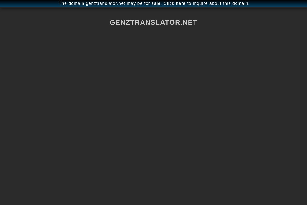 genztranslator