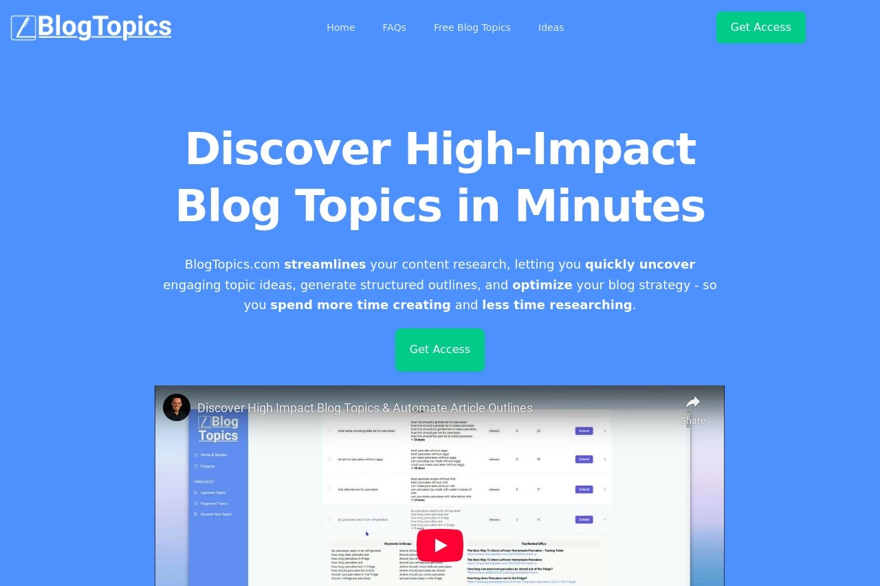 BlogTopics