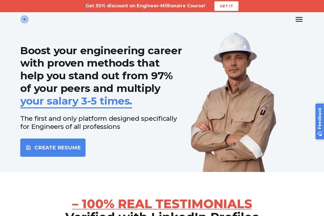 Engineering Resume Builder
